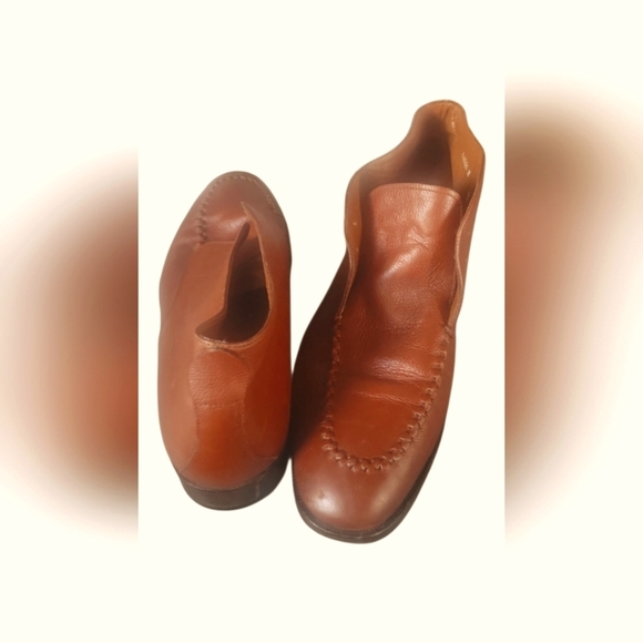 Bruno Magli Savino Men's Brown Leather Italian Chukka Ankle Dress Boots 10 1/2 M - Picture 5 of 7